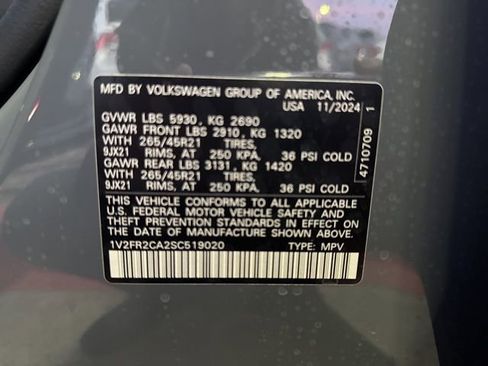 New 2025 Volkswagen Atlas SEL Premium R-Line image 29