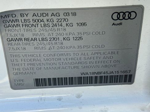 Used 2018 Audi A4 2.0T allroad Premium Plus image 28