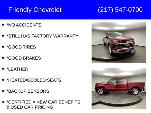 Certified 2026 Chevrolet Silverado 1500 LTZ AWD/4WD image 12