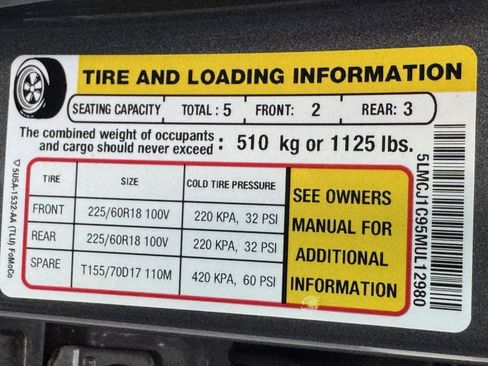 Used 2021 Lincoln Corsair Standard w/ Equipment Group 101A image 24