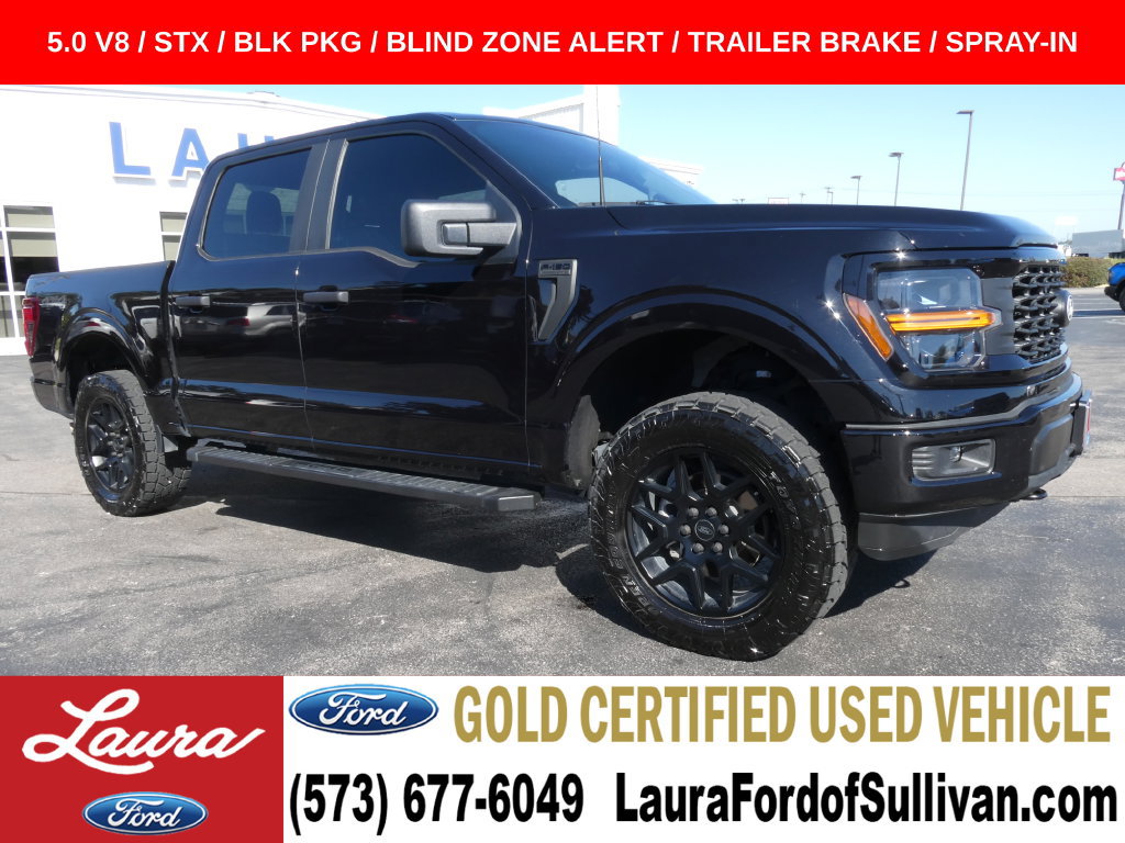 Certified 2024 Ford F150 STX w/ STX Black Appearance Package AWD/4WD image 1