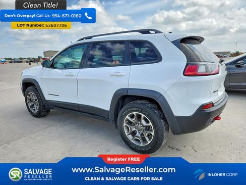 Used 2021 Jeep Cherokee Trailhawk AWD/4WD image 3