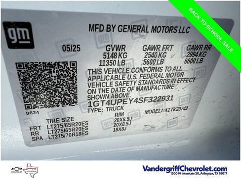 Used 2025 GMC Sierra 2500 AT4 AWD/4WD image 28
