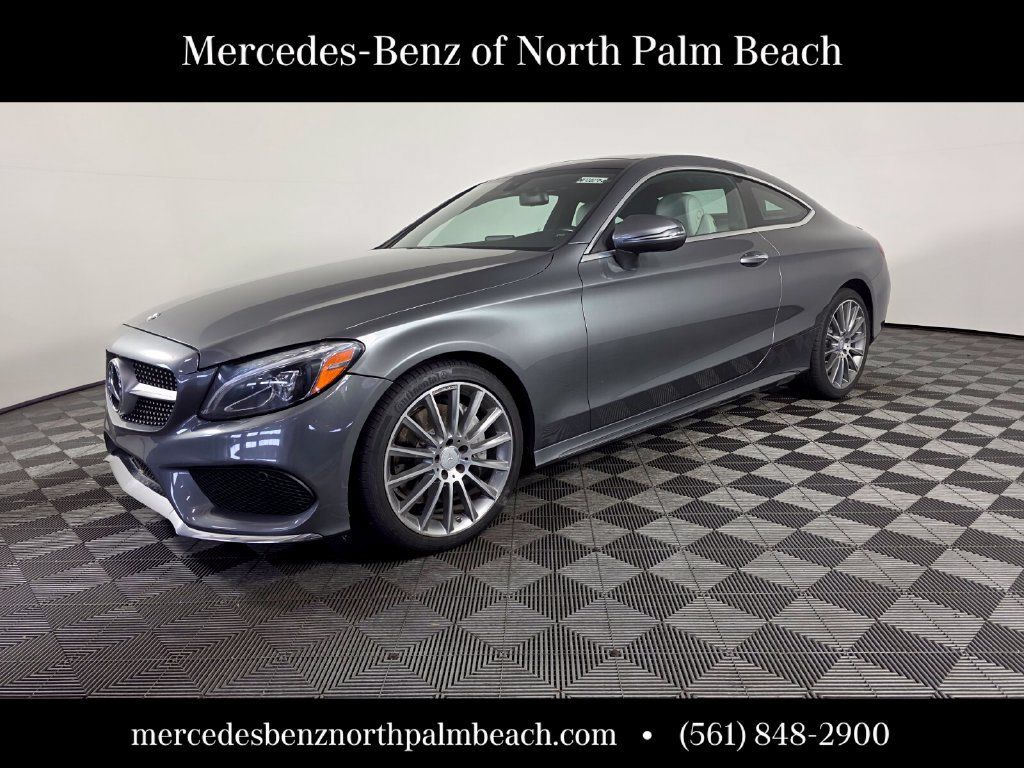 Certified 2017 Mercedes-Benz C 300 Coupe image 1