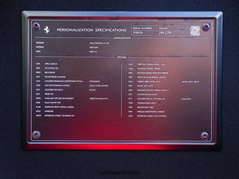 Used 2025 Ferrari 296 GTB RWD image 63