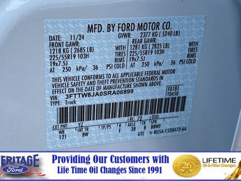 New 2025 Ford Maverick XLT w/ Black Appearance Package image 22