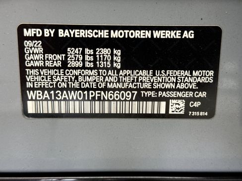 Used 2023 BMW M440i xDrive Gran Coupe AWD/4WD image 11