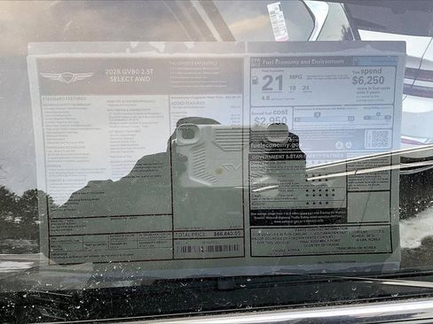 New 2026 Genesis GV80 2.5T Select image 13