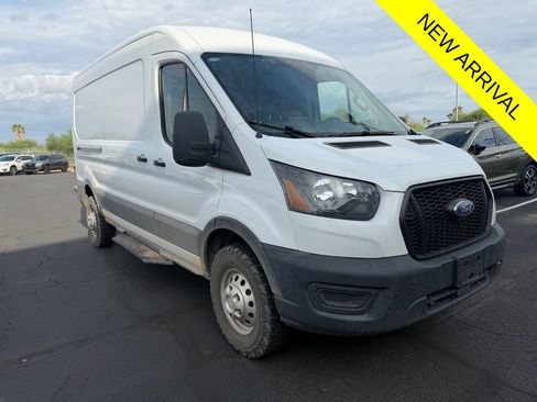 Used 2024 Ford Transit 250 148 Medium Roof Extended AWD w/ Load Area Protection Package image 1