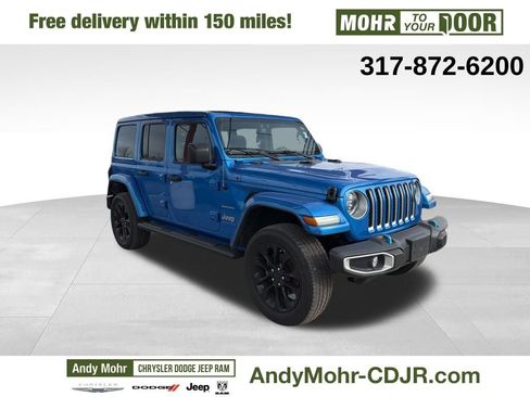 Used 2023 Jeep Wrangler Unlimited Sahara w/ Cold Weather Group image 1