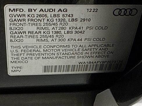 Used 2023 Audi SQ5 Premium Plus w/ Premium Plus Package AWD/4WD image 34
