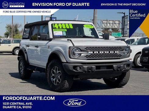 Certified 2023 Ford Bronco Badlands AWD/4WD image 1