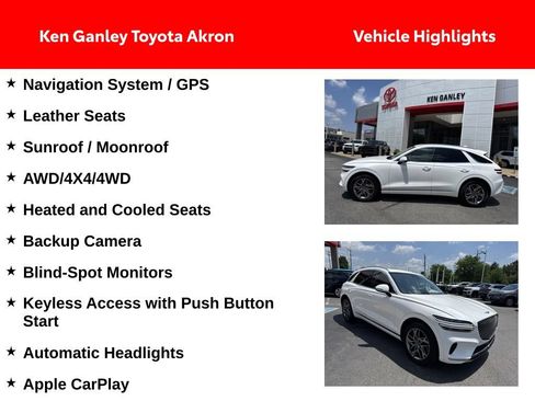 Used 2022 Genesis GV70 2.5T w/ Select Package AWD/4WD image 2