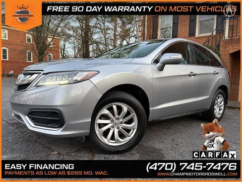 Used 2017 Acura RDX AWD w/ Technology Package image 1