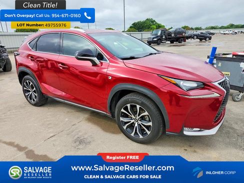 Used 2016 Lexus NX 200t F Sport w/ F Sport Premium Package AWD/4WD image 5
