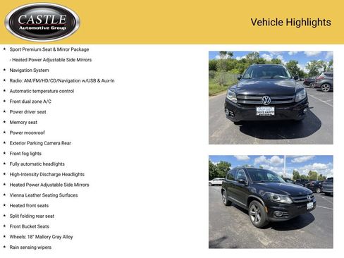 Used 2017 Volkswagen Tiguan Sport AWD/4WD image 4