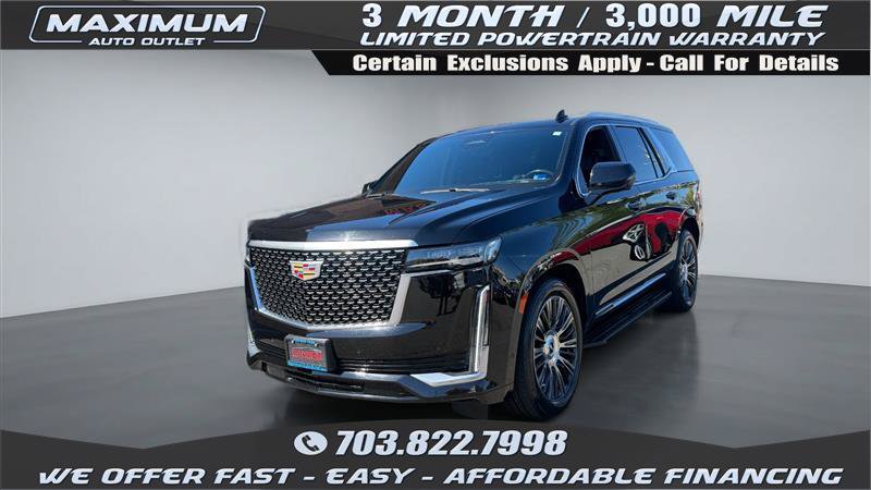Used 2021 Cadillac Escalade Premium Luxury w/ Driver Assist Tech Package AWD/4WD image 1
