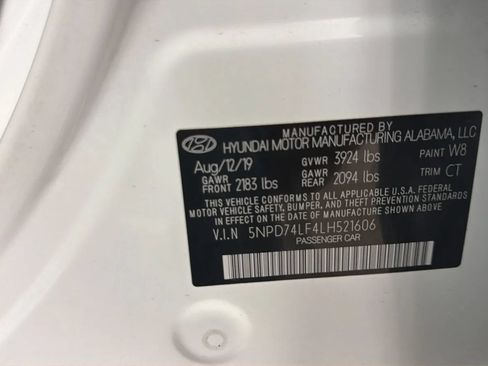 Used 2020 Hyundai Elantra SE w/ Cargo Package (C1) FWD image 24