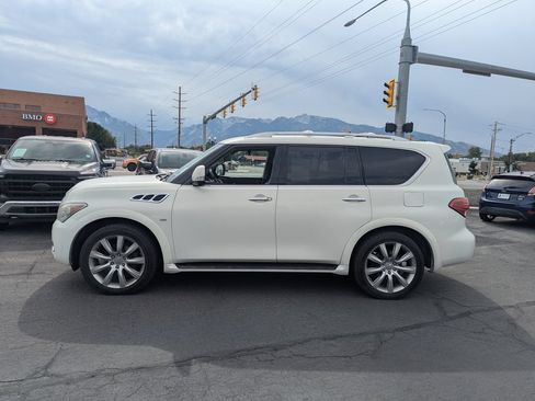 Used 2014 INFINITI QX80 4WD w/ Deluxe Touring Package image 8