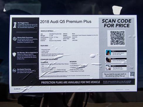 Used 2018 Audi Q5 2.0T Premium Plus w/ Premium Plus Package AWD/4WD image 29