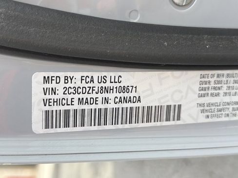 Used 2022 Dodge Challenger R/T Scat Pack w/ T/A Package RWD image 22