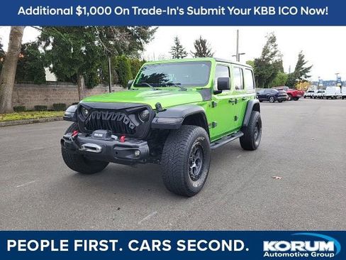 Used 2018 Jeep Wrangler Unlimited Rubicon image 1