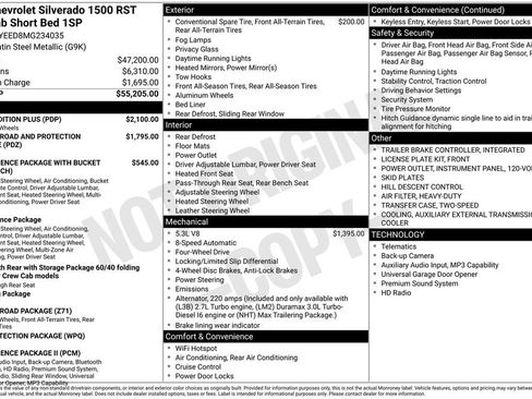 Certified 2021 Chevrolet Silverado 1500 RST w/ Texas Edition Plus AWD/4WD image 10