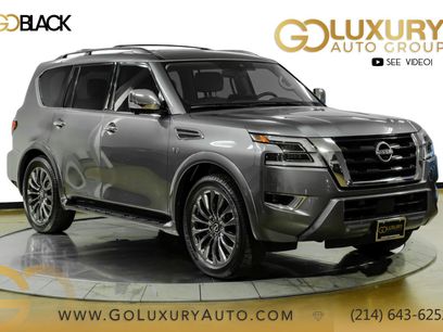 Used 2022 Nissan Armada Platinum w/ Captain's Chairs Package