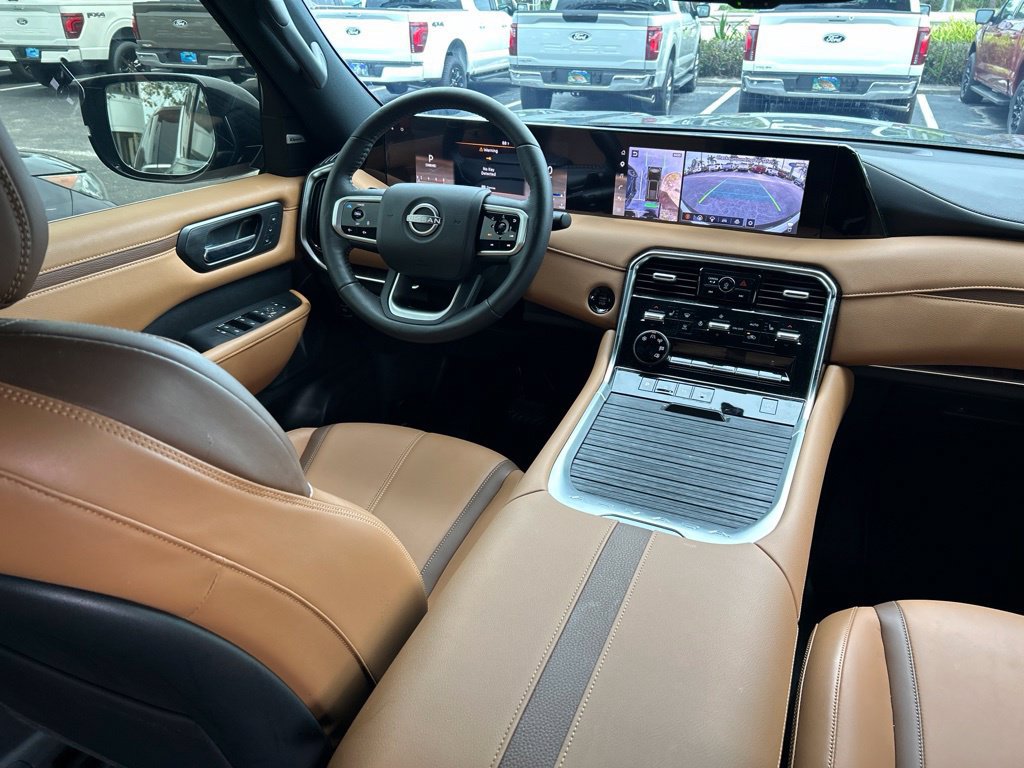 Used 2025 Nissan Armada SL w/ Captain's Chari Seat Package RWD image 10