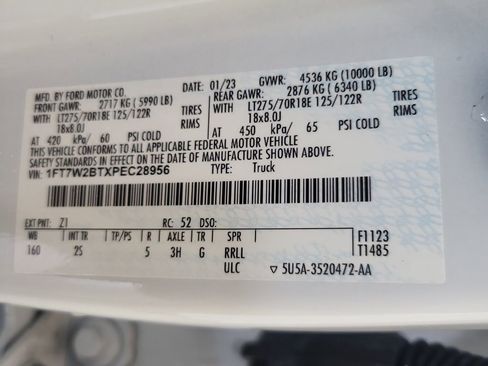 Used 2023 Ford F250 XLT w/ FX4 Off-Road Package image 22