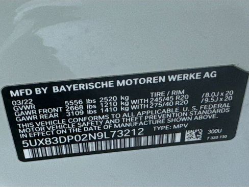 Used 2022 BMW X3 M40i image 42