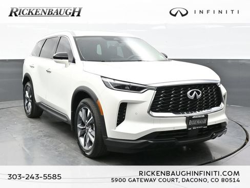 Used 2023 INFINITI QX60 Luxe w/ Performance Audio Package AWD/4WD image 1