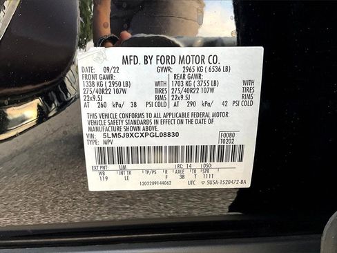 Used 2023 Lincoln Aviator Black Label w/ Dynamic Handling Package image 35