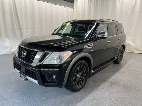 Used 2017 Nissan Armada Platinum w/ Captain Seat Package AWD/4WD image 1