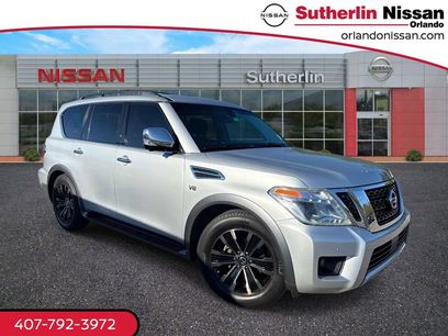 Used 2017 Nissan Armada Platinum w/ Interior Lighting Package