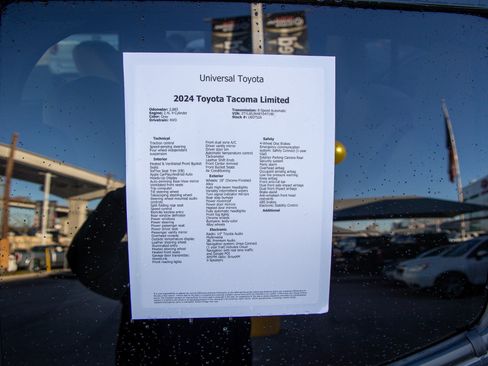 Used 2024 Toyota Tacoma Limited image 50