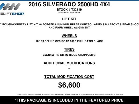 Used 2016 Chevrolet Silverado 2500 LTZ w/ Duramax Plus Package image 2