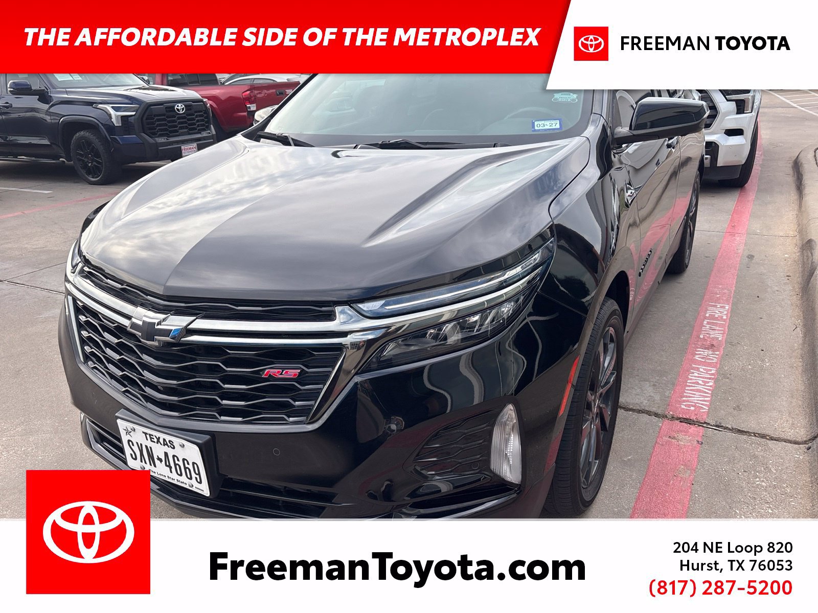 Used 2023 Chevrolet Equinox RS w/ RS Leather Package FWD image 1