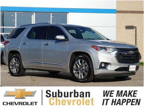 Used 2021 Chevrolet Traverse Premier w/ LPO, Floor Liner Package AWD/4WD image 1