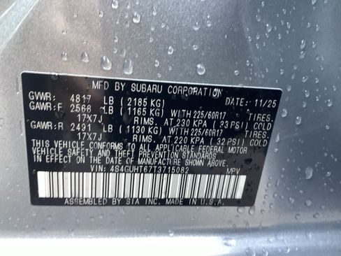 New 2026 Subaru Crosstrek 2.5i Wilderness image 16