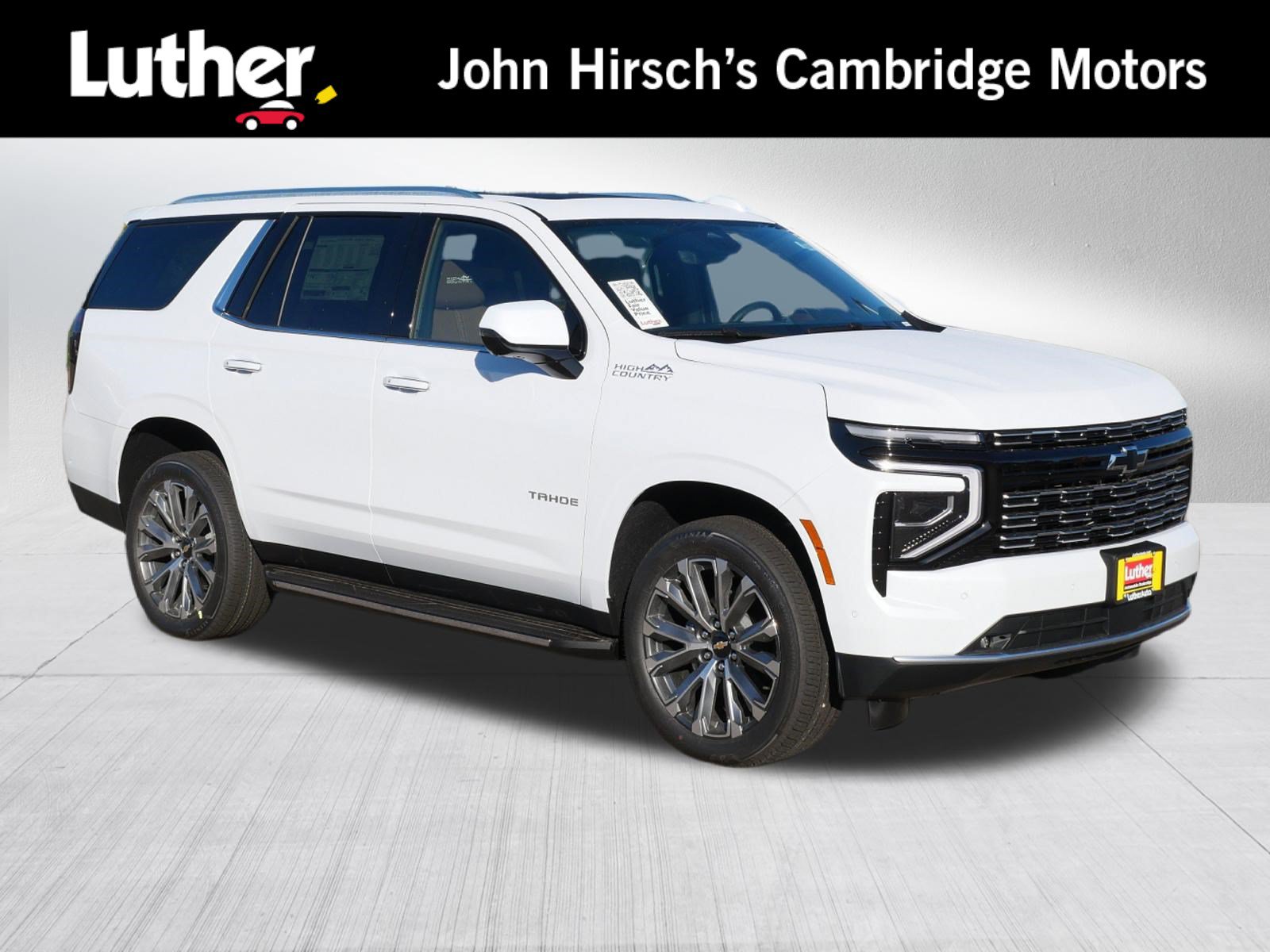 New 2026 Chevrolet Tahoe High Country w/ Sun And Tow Package AWD/4WD image 1