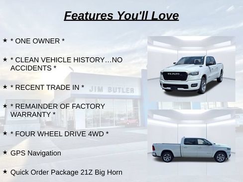 Used 2025 RAM 1500 Big Horn AWD/4WD image 10
