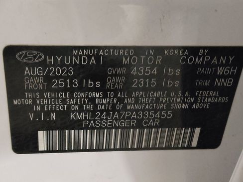Used 2023 Hyundai Sonata SE w/ Preferred Accessory Package FWD image 33