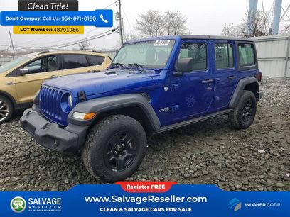 Used 2019 Jeep Wrangler Unlimited Sport