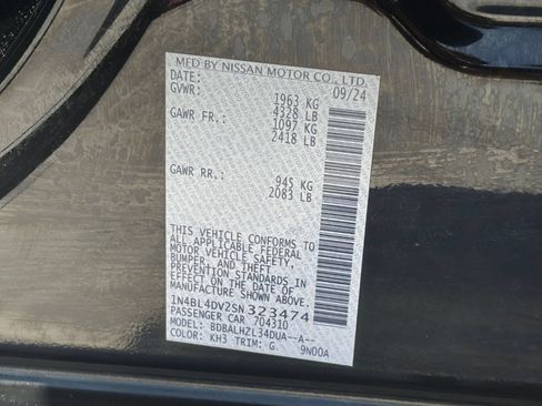 Used 2025 Nissan Altima 2.5 SV FWD image 28