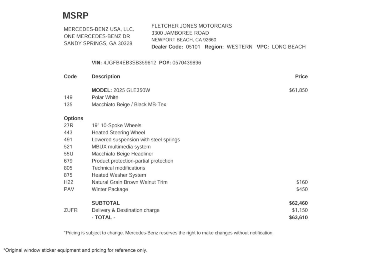 Certified 2025 Mercedes-Benz GLE 350 4MATIC image 2