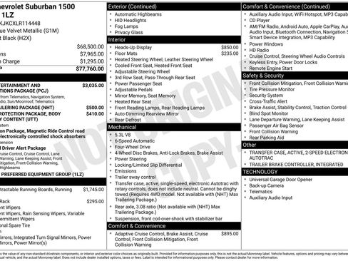 Used 2020 Chevrolet Suburban Premier image 2