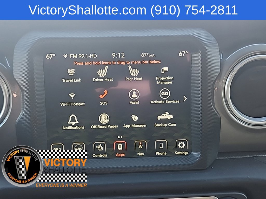 Certified 2023 Jeep Gladiator Overland w/ Cold Weather Group AWD/4WD image 36