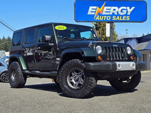 Used 2011 Jeep Wrangler Unlimited Sahara w/ Dual Top Group image 1