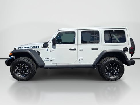 Used 2021 Jeep Wrangler Unlimited Rubicon 4xe w/ Steel Bumper Group AWD/4WD image 2